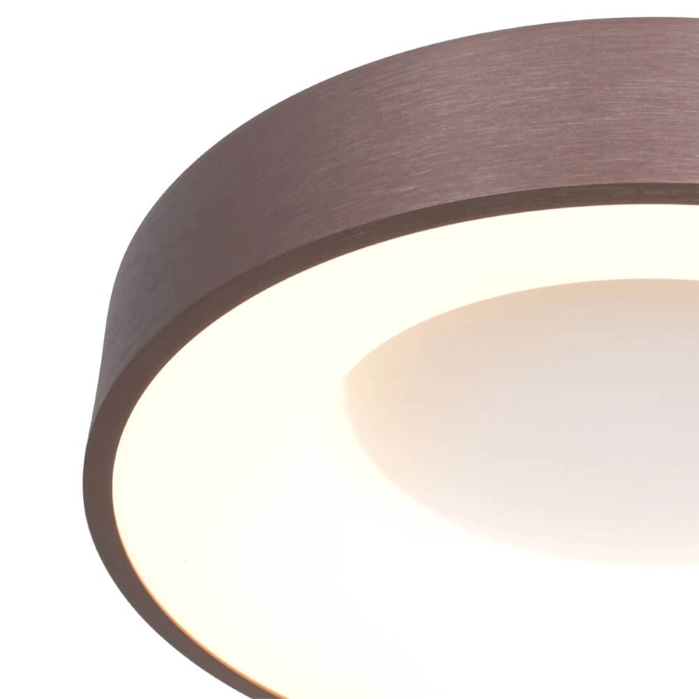 Bronzen led plafonnière Ringlede Ø 38cm Steinhauer 8712746167405
