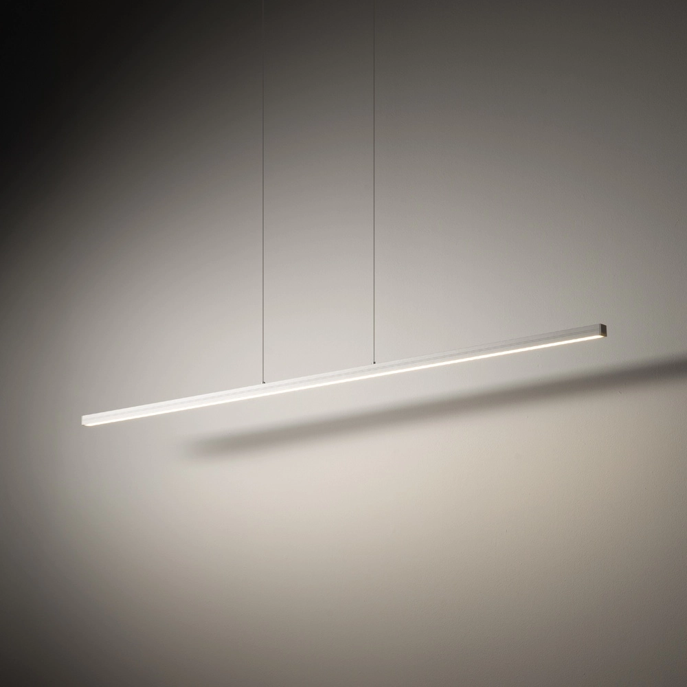Strakke hanglamp Bar Led 120cm - 3000K - wit Lyora 5903139115834
