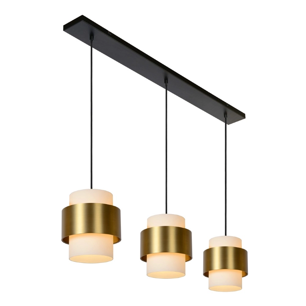 Moderne hanglamp Firmin 3-lichts Lucide 5411212451996
