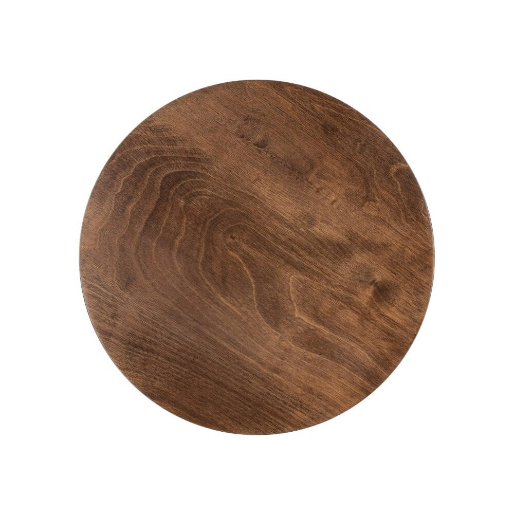 Wandlamp Ring Timber L LED hout