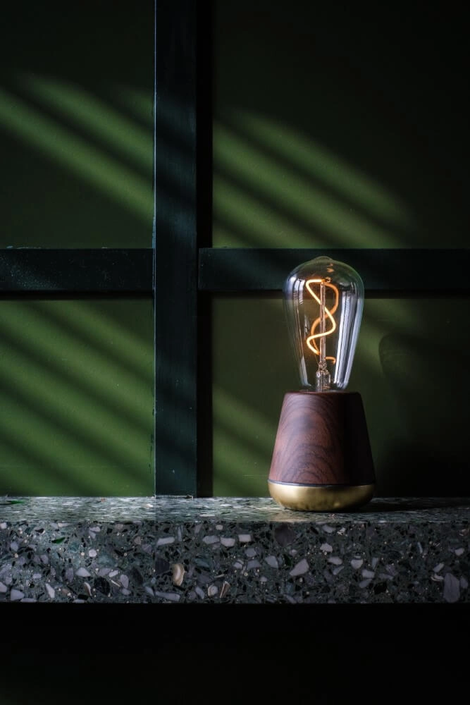 Oplaadbare tafellamp One Walnut Humble 7446023294287