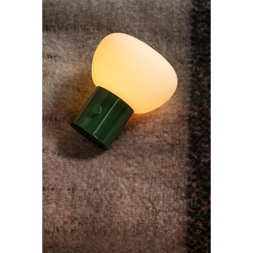 Tafellamp oplaadbaar Gustav groen Lucide 5411212442017