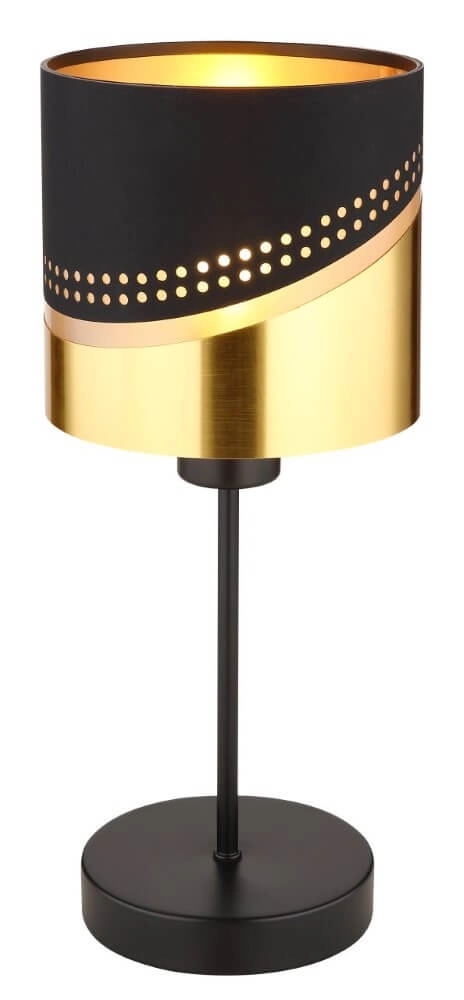 Tafellamp Or zwart met goud