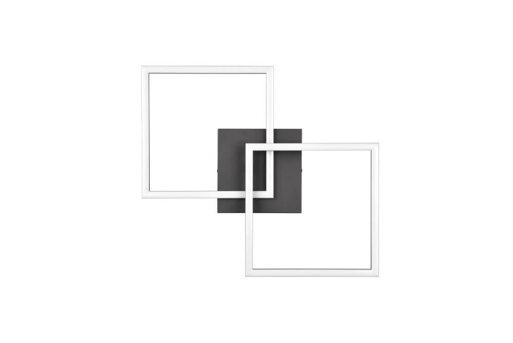 Design plafondlamp Trail zwart Trio 4017807577112