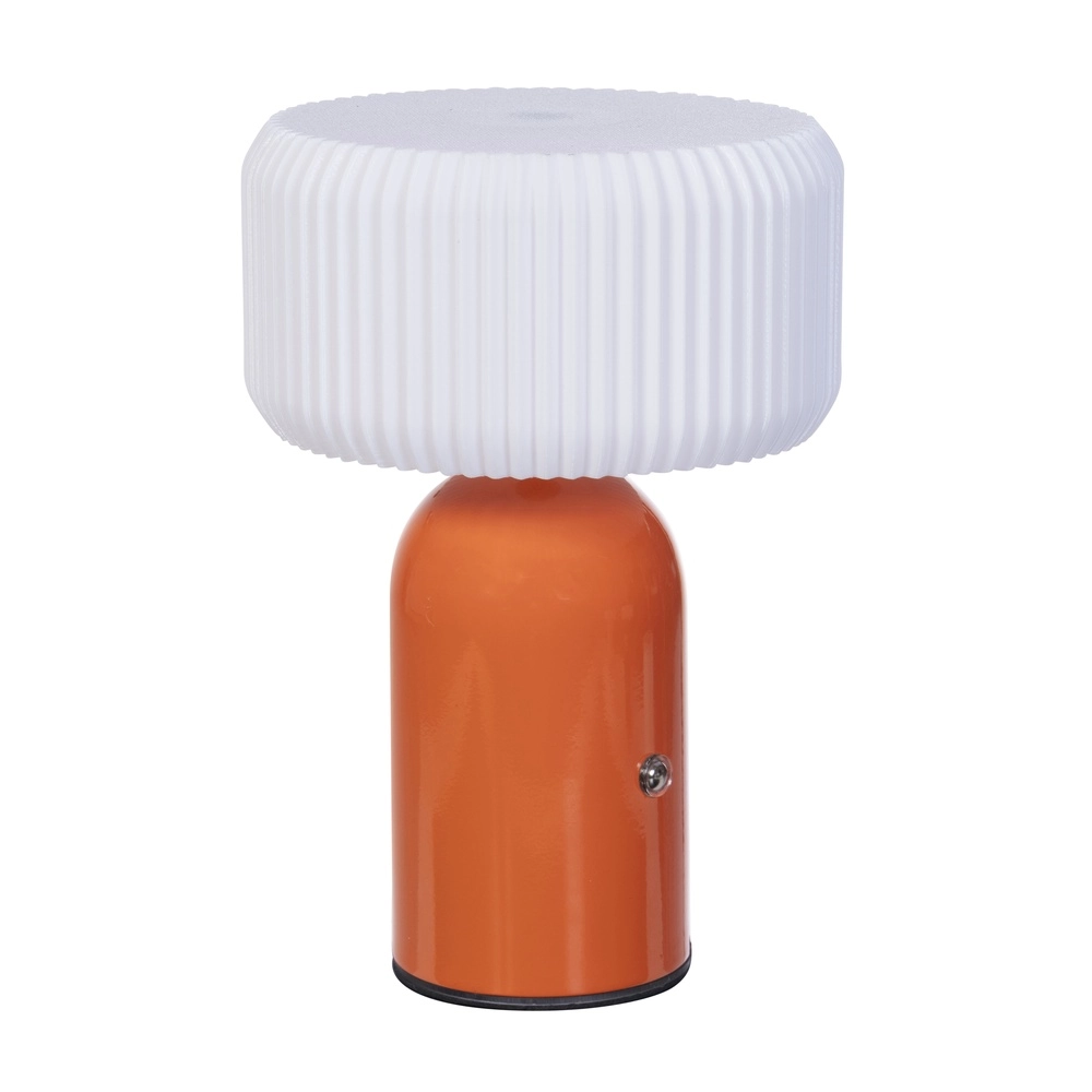 Tafellamp Nazare oranje USB oplaadbaar Tafellamp Nazare oranje USB oplaadbaar