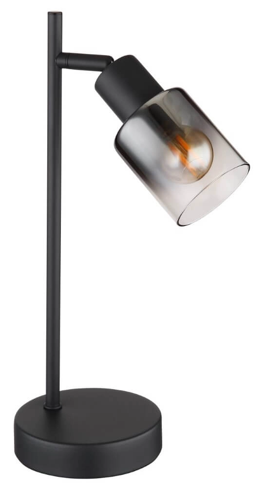 Tafellamp Hubertus met smoke glas Globo 9007371446025