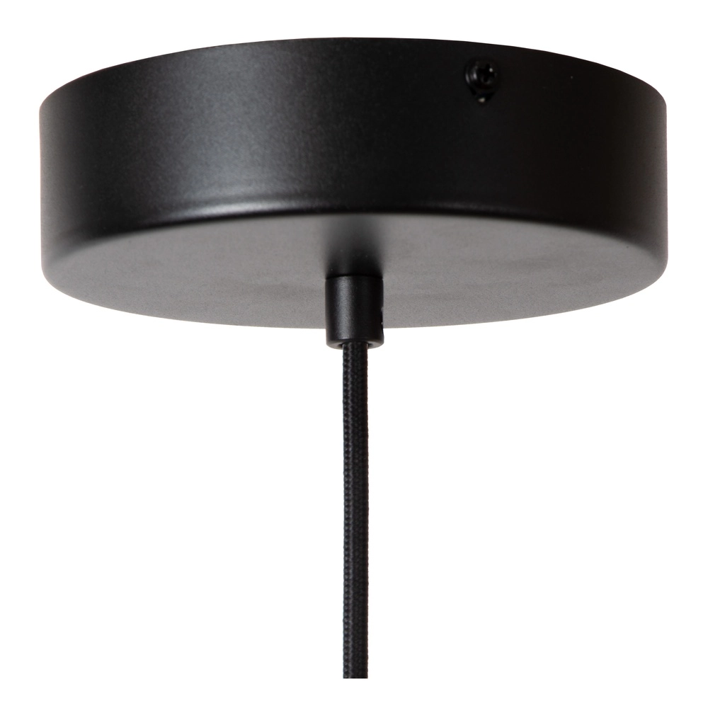 Strakke hanglamp Menga Ø 40cm amber glas Premium by Lucide 5411212251190
