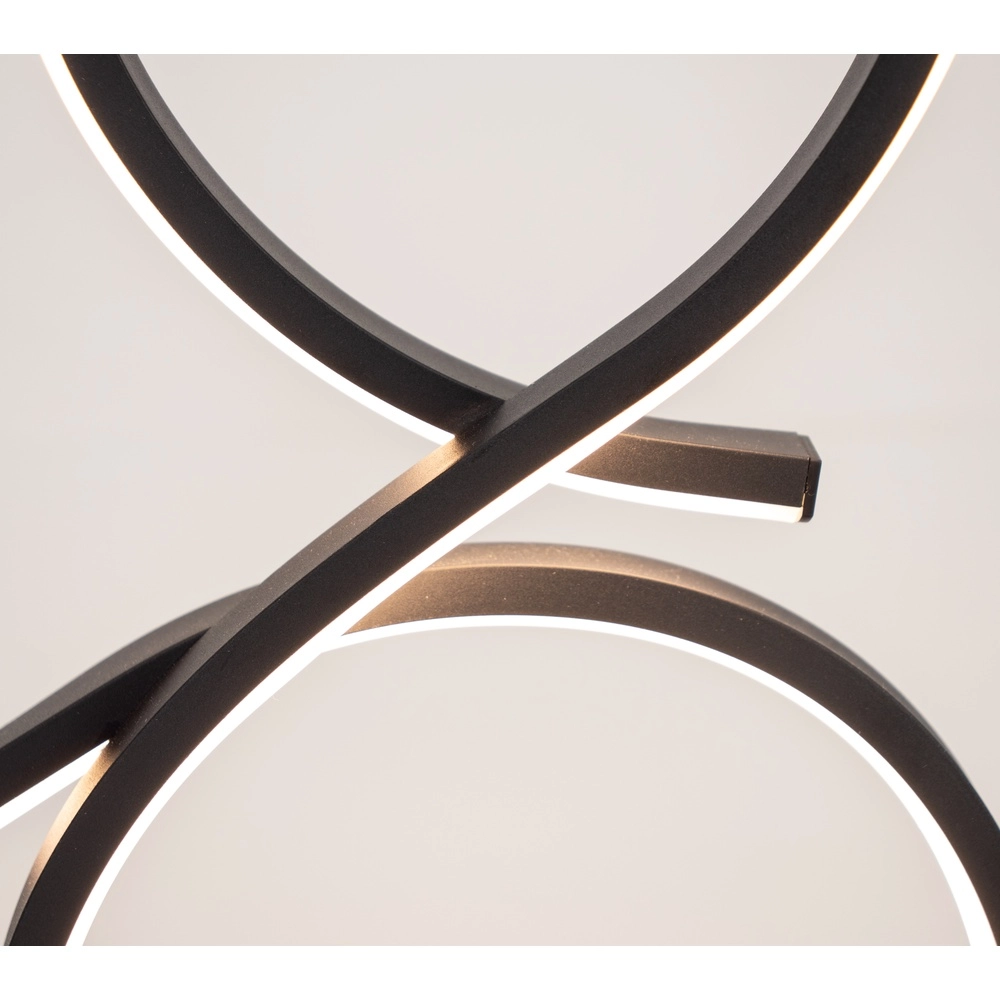 Moderne led tafellamp Serpins 40cm - zwart Eglo 9008606313686