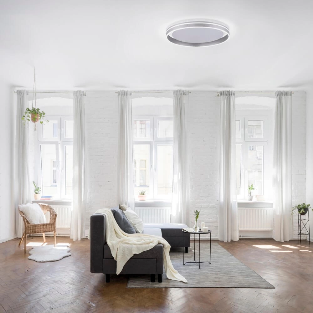 Plafondlamp Q-Vito Ø 59cm metaal Paul Neuhaus 4012248333877