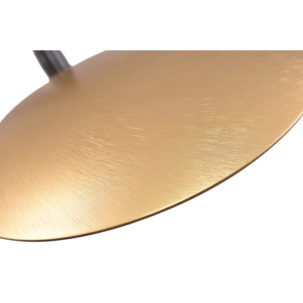 Flex leeslamp Scala zwart met goud Masterlight 8718121296081