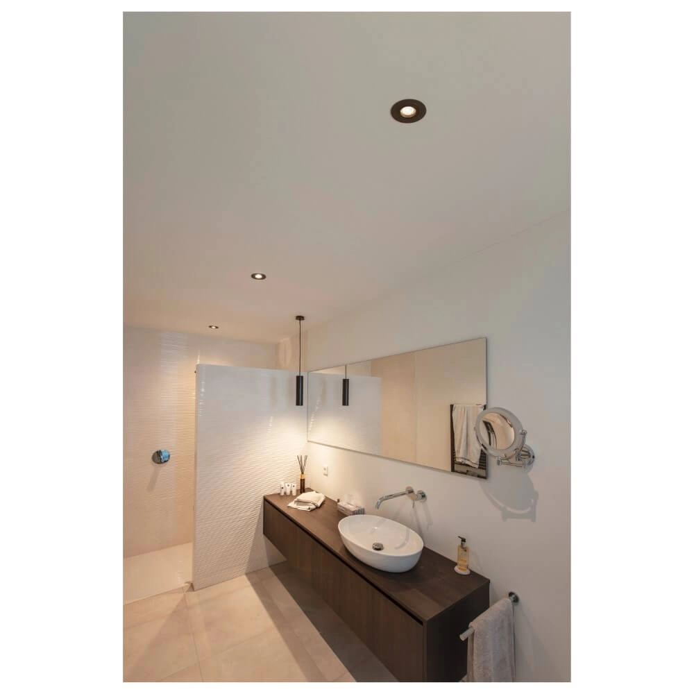 Inbouwspot New Tria 75 rond - zwart - GU10 SLV 4024163276146