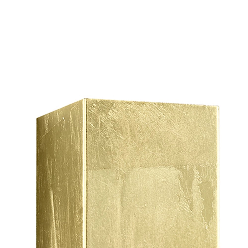 Gouden wandspot Cleo Up-down vierkant Trio 4017807364378