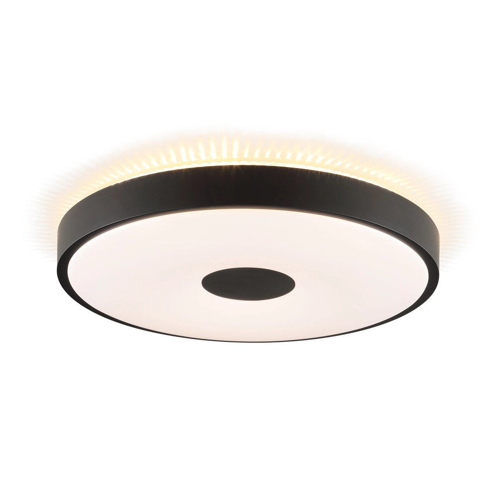 Plafonniere Tavis zwart Ø 44,5cm Brilliant 4004353477591