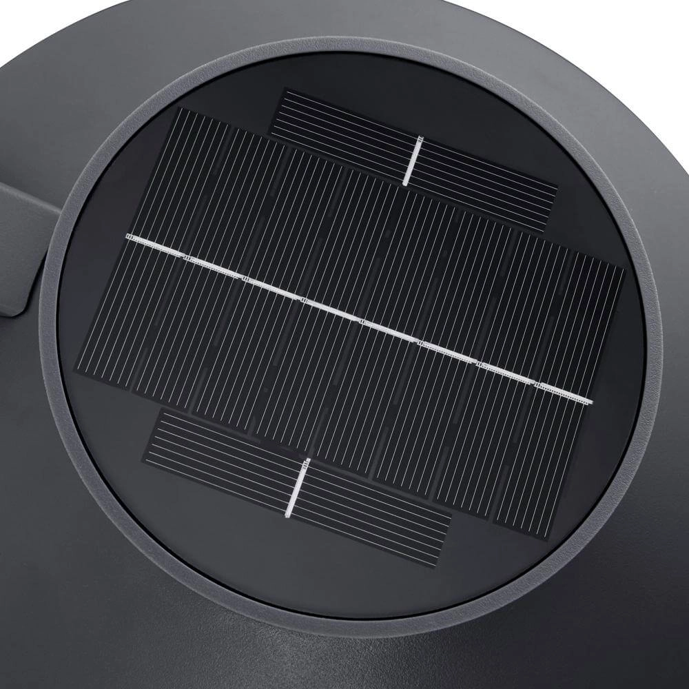 Solar wandlamp Justina antraciet Nordlux 5704924017551