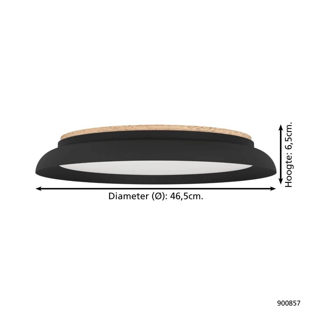 Led plafonnière Penjamo 1 Ø 46,5cm Eglo 9008606271207