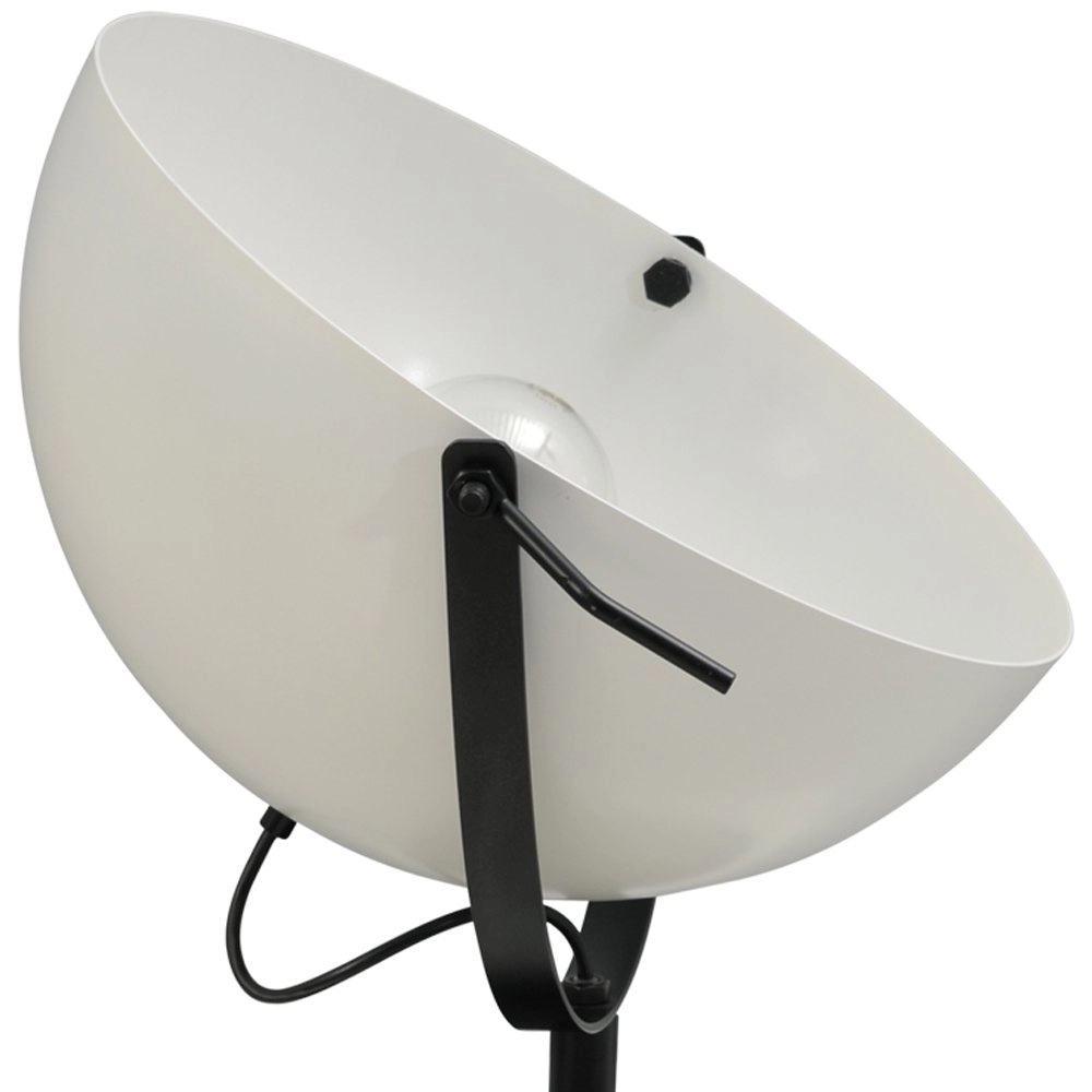 Tafellamp Industria zwart met wit Masterlight 8718121236735