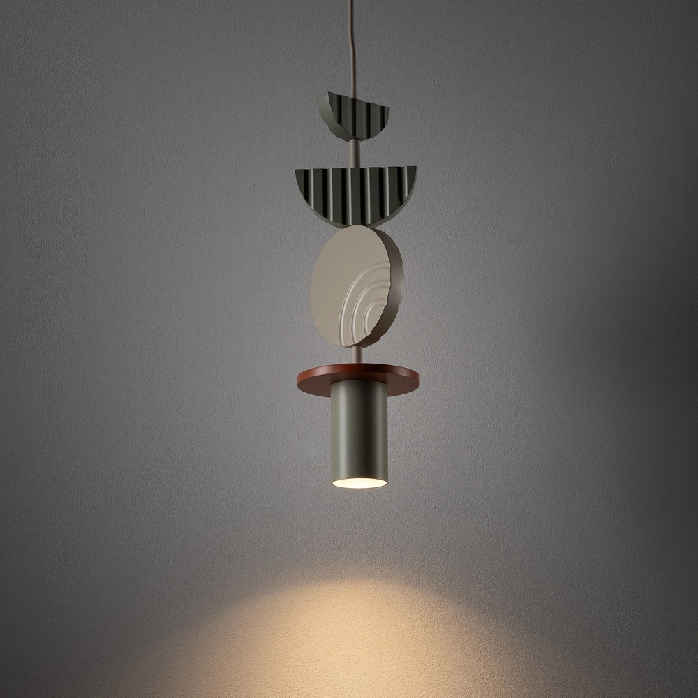 Unieke hanglamp Drops Color saliegroen Lyora 5903139111935