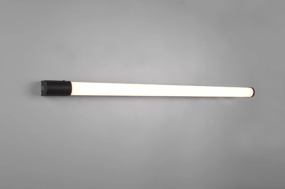 Wandlamp Piera 119cm zwart Trio 4017807507645