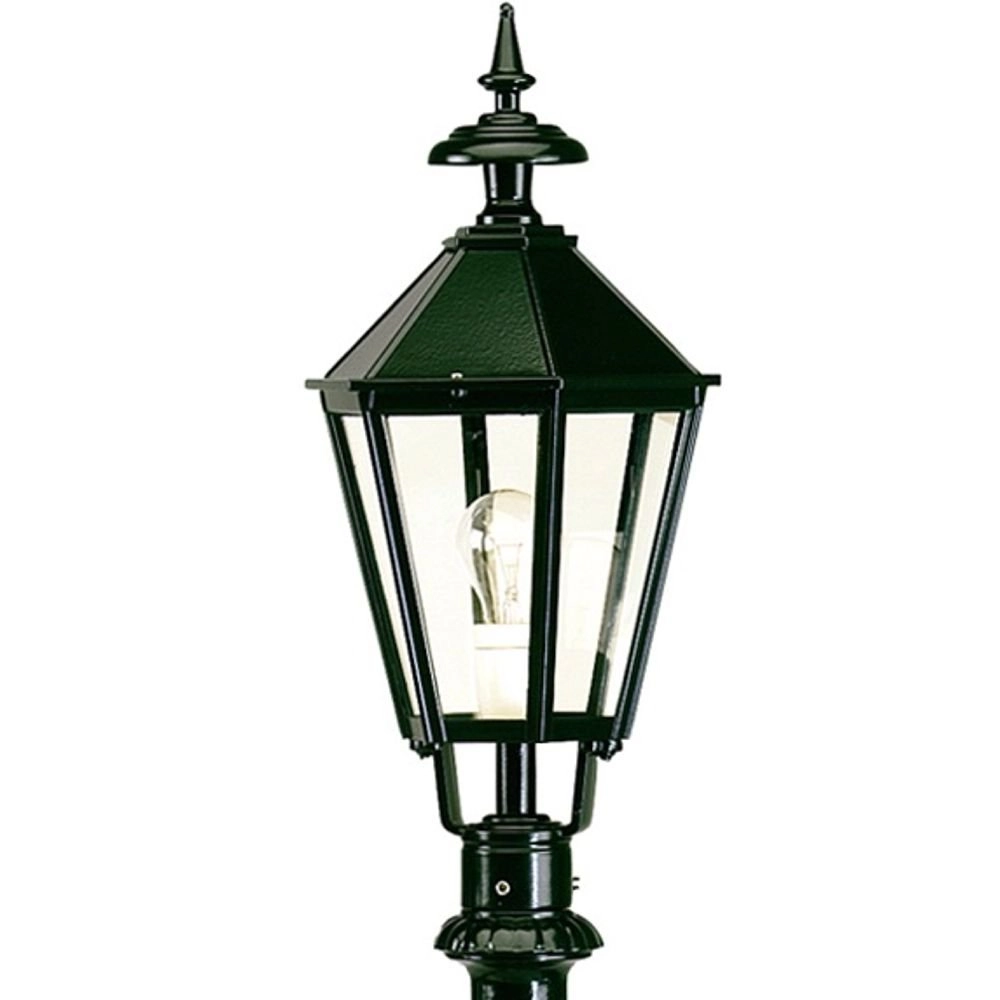 Nostalgische tuinlantaarn Koblenz zwart KS Verlichting 8714732500340