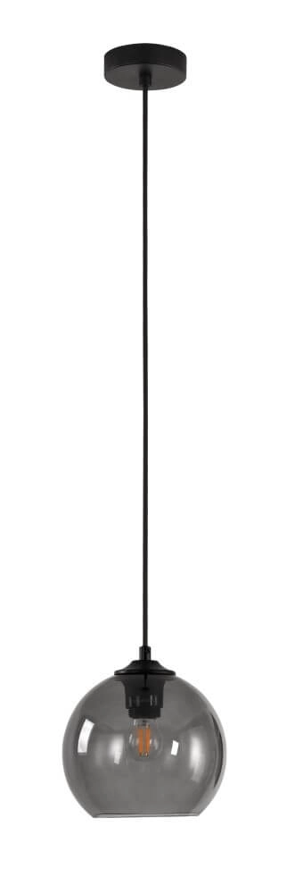 Plafondlamp Marino grijs glas Ø 20cm Artdelight 8719831738496