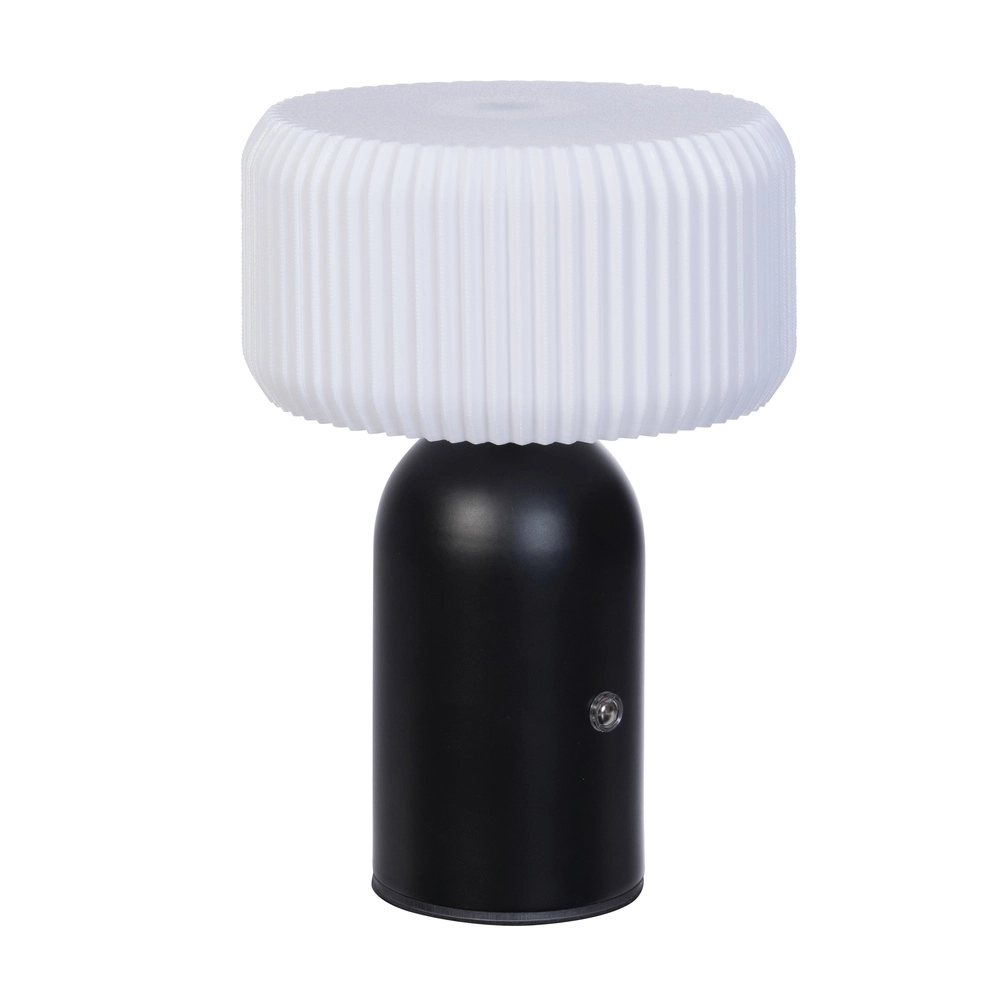 Tafellamp Nazare zwart USB oplaadbaar Tafellamp Nazare zwart USB oplaadbaar