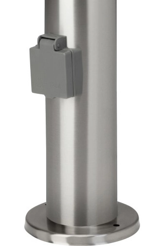 Buitenlamp Chorus met stopcontact Brilliant 4004353233692