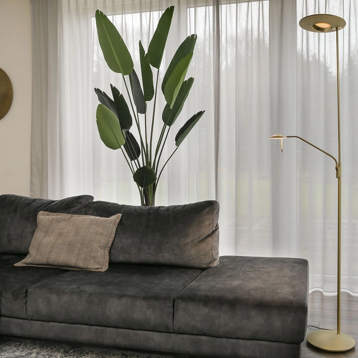 Leeslamp Zenith LED goud Steinhauer 8712746113389