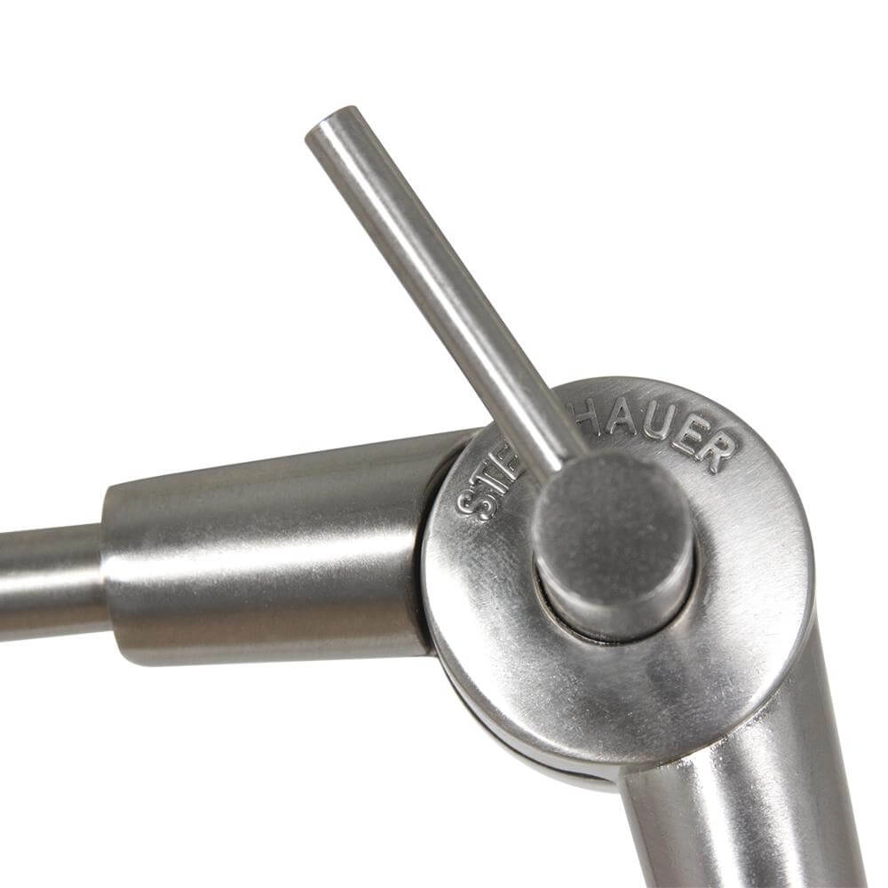 Wandlamp Prestige Chic metaal met zwarte kap Steinhauer 8712746175677