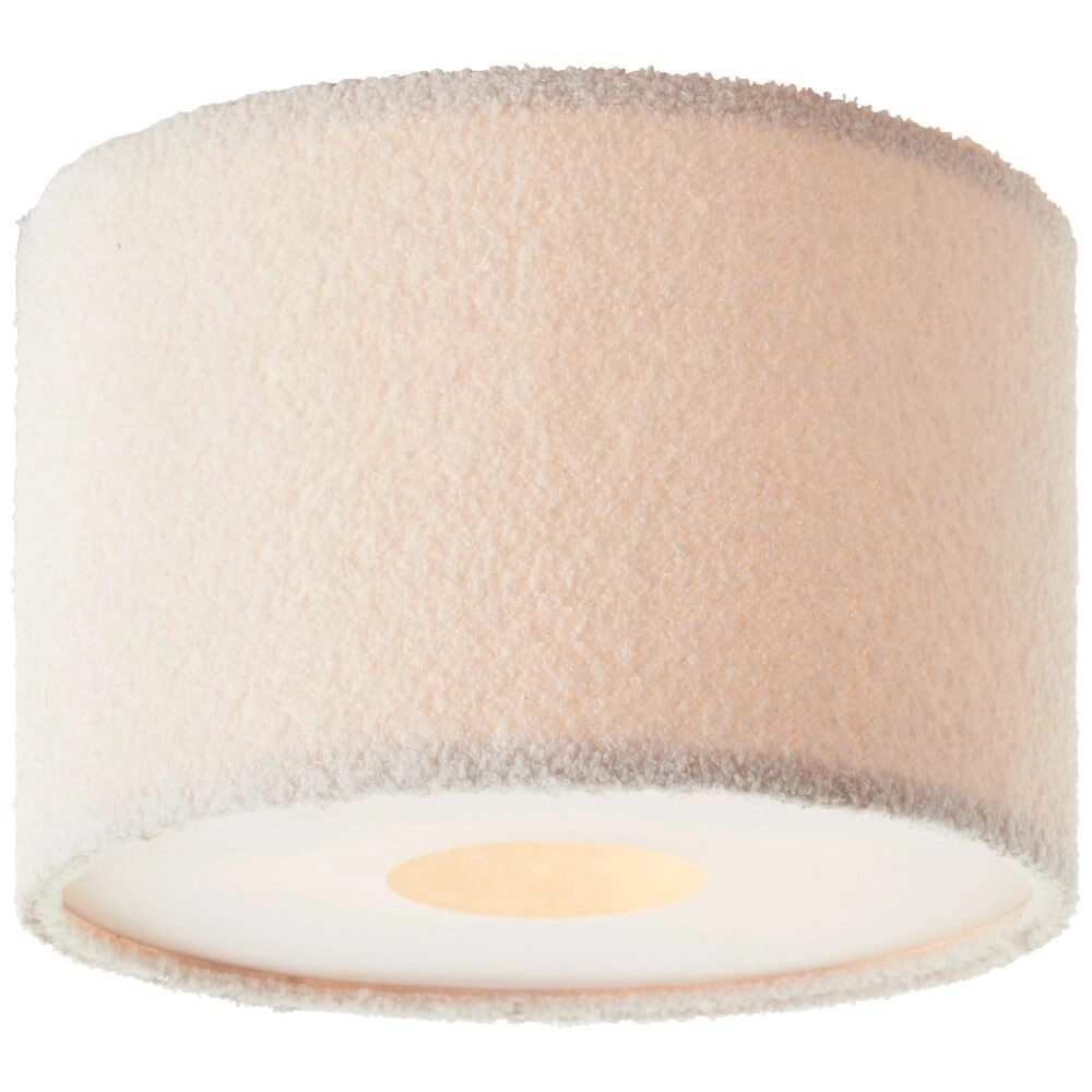 Creme plafondlamp Teddy Ø 35cm