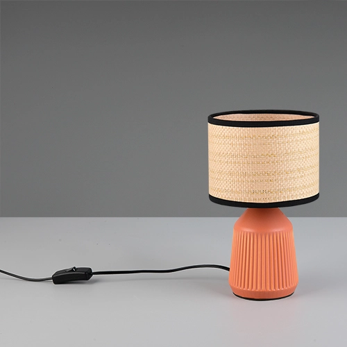 Tafellamp Formentera Ø 16cm terracotta Trio 4017807692082