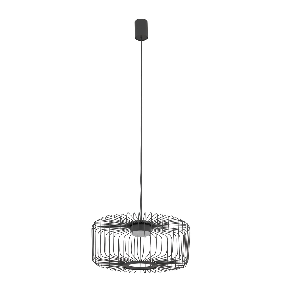 Kooilamp Kenai umbra grijs Ø 38cm Lyora 5903139122283