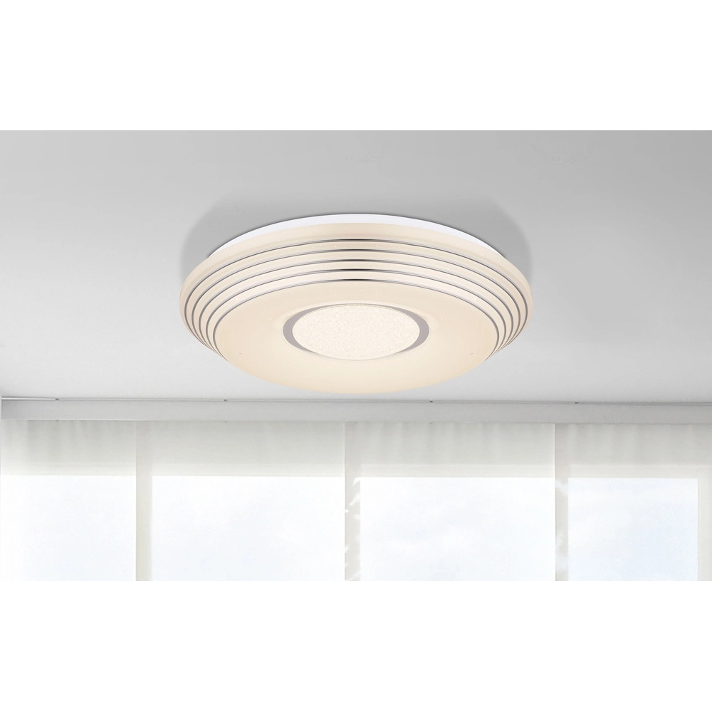 Moderne plafonniere Pillo wit Ø 50cm Globo 9007371413294