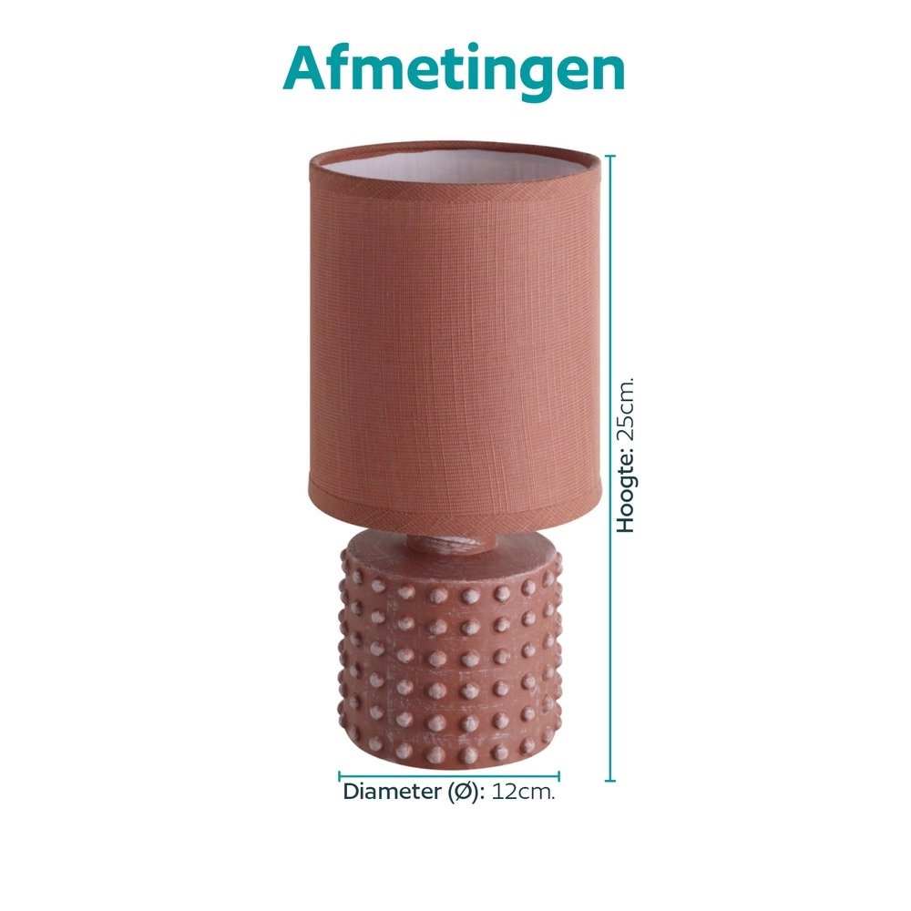 Tafellamp Romanoro oranje Eglo 9008606392346