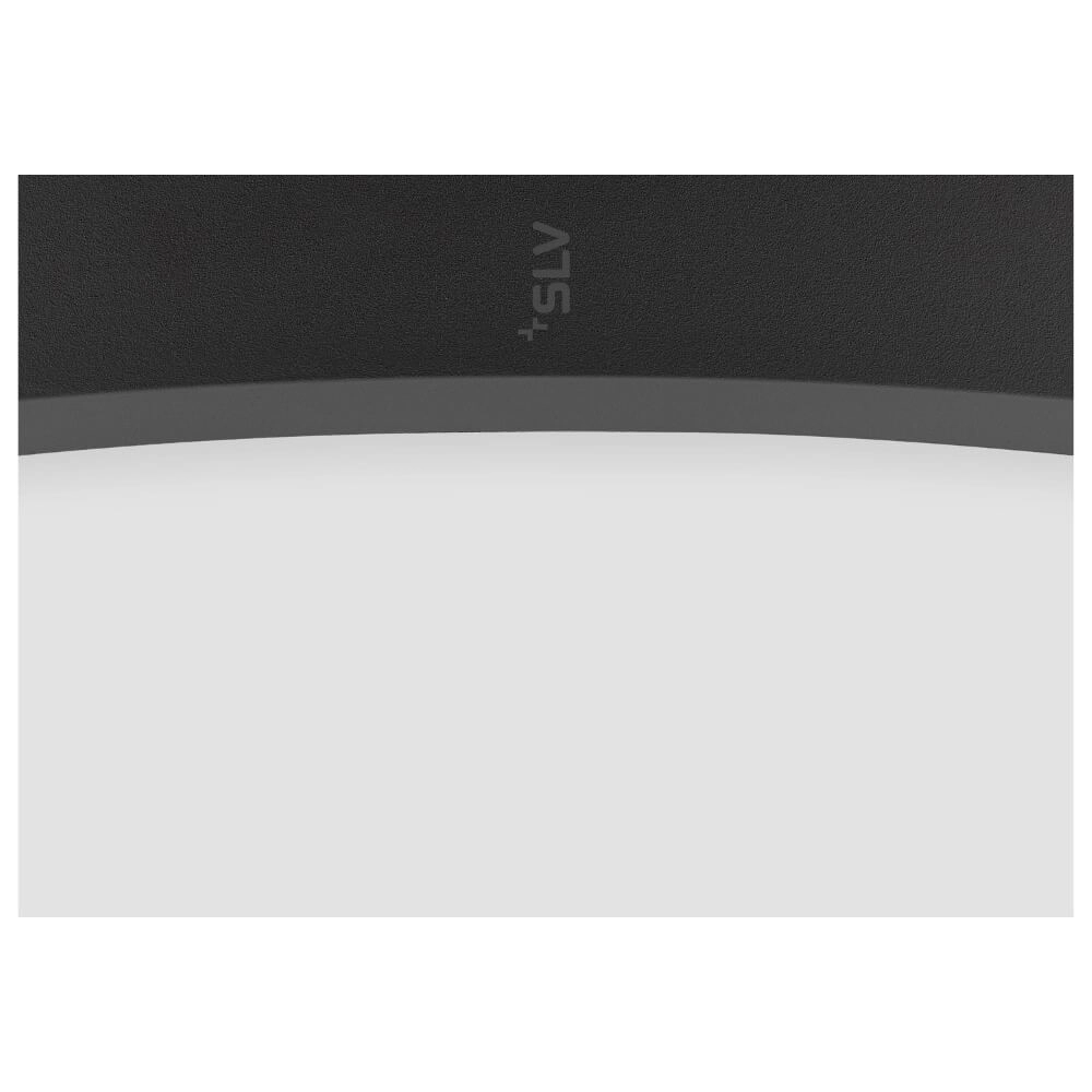 Plafondlamp / Hanglamp Medo Pro 90 zwart - CCT - 110g - Ø 90cm SLV 4024163276757