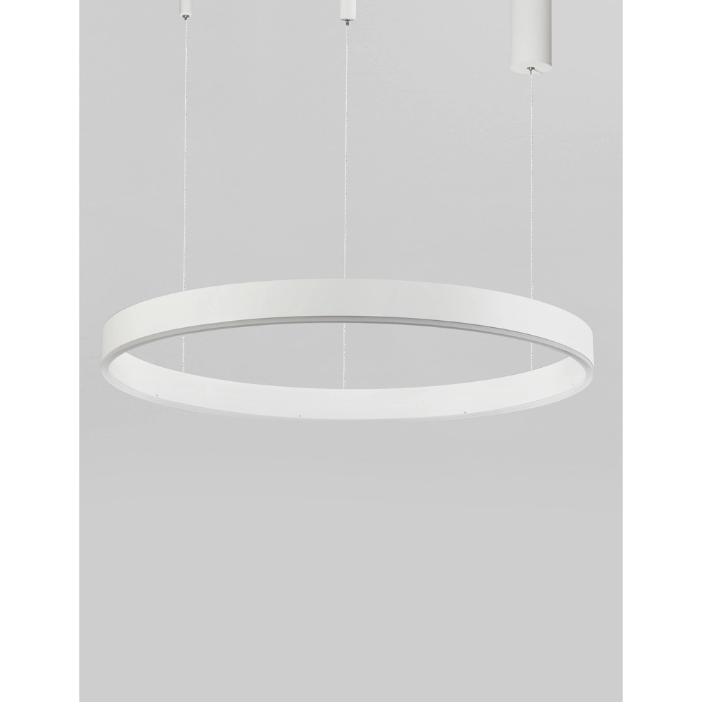 Hanglamp Motif wit Ø 80cm 3000K Lyora 5212017421968