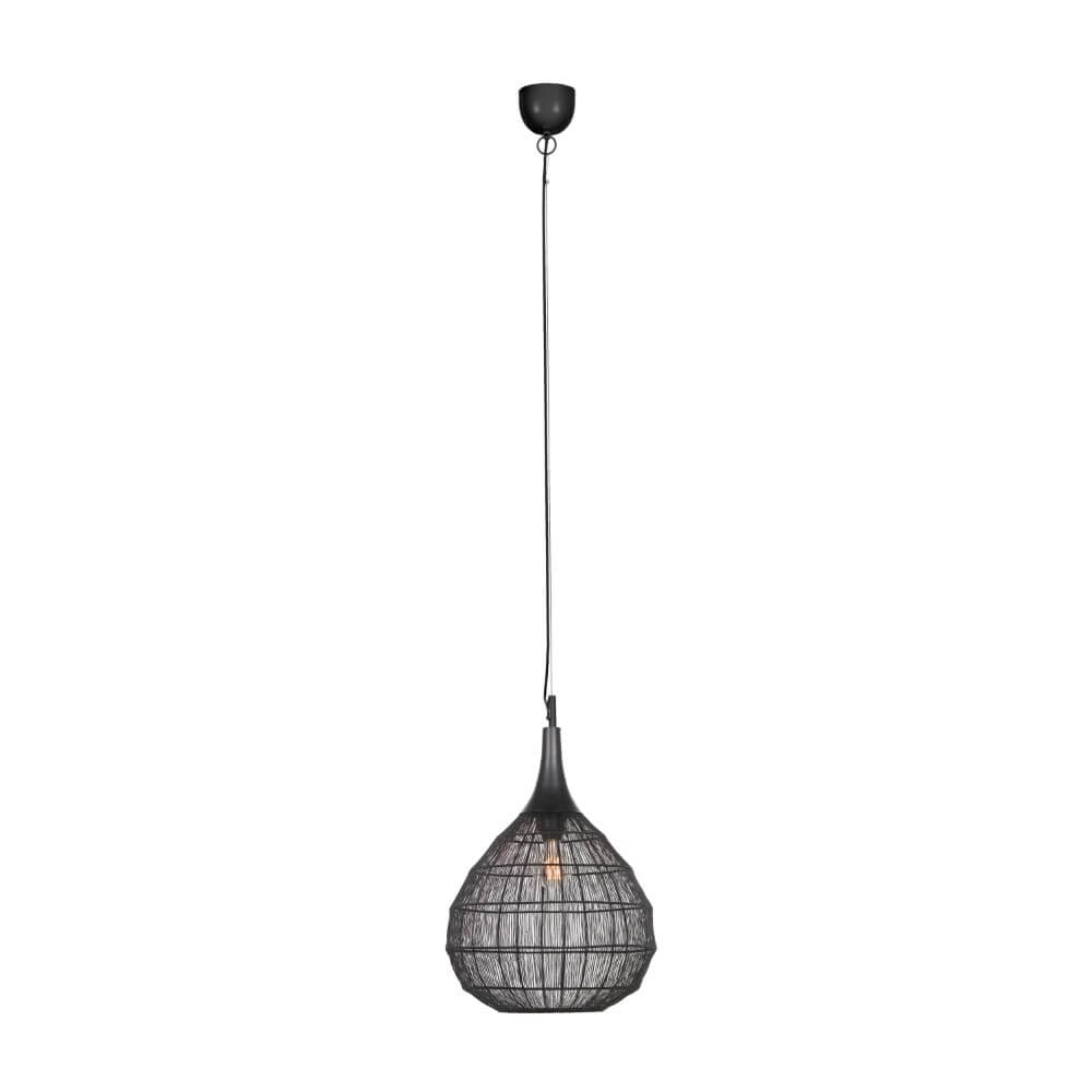 Ronde hanglamp Soraya Ø 42cm - zwart Trio 4017807617450