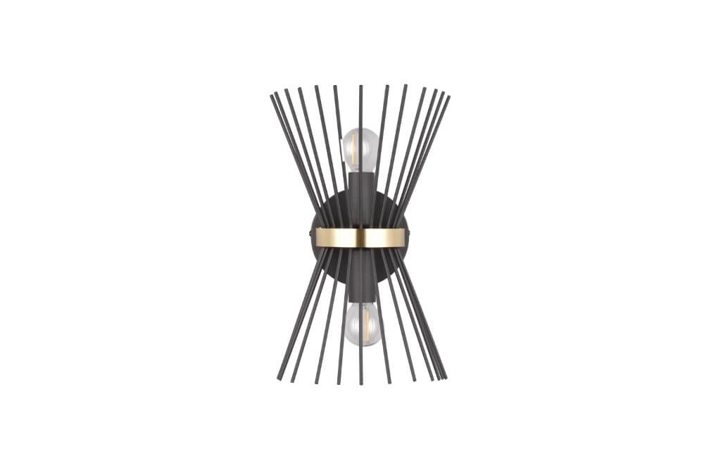 Design wandlamp Rod zwart Trio 4017807576795