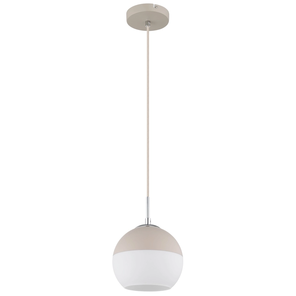 Hanglamp Ragusa zand bruin Ø 20cm Globo 9007371569786