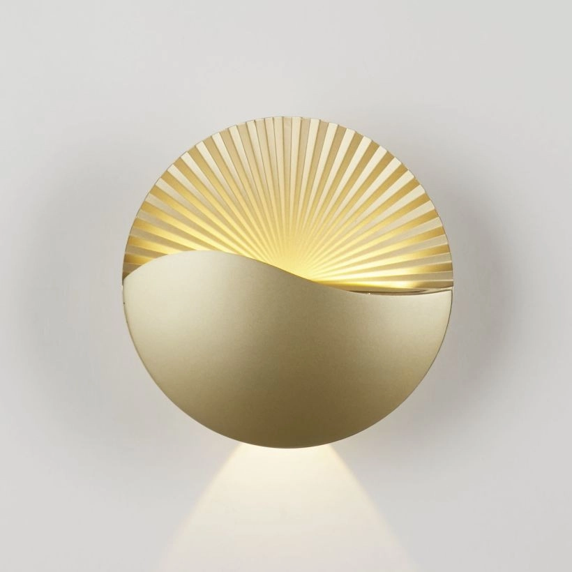 Moderne wandlamp Sunrise goud