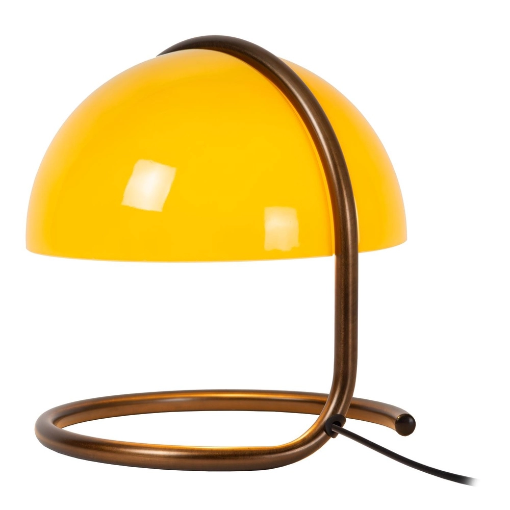 Klassieke tafellamp Cato oranje Lucide 5411212460875