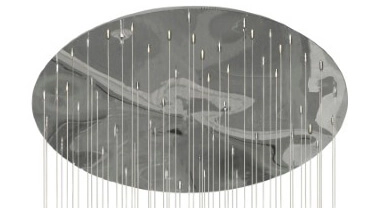 Grote hanglamp Planets 140cm - 55-lichts Searchlight 5053423159799