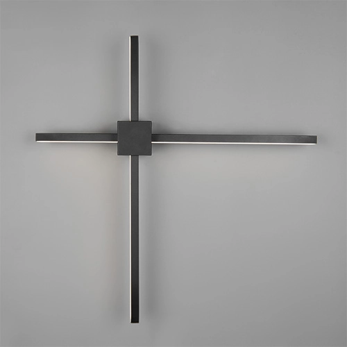 Moderne wandlamp Cassino zwart 67,5cm Trio 4017807683202