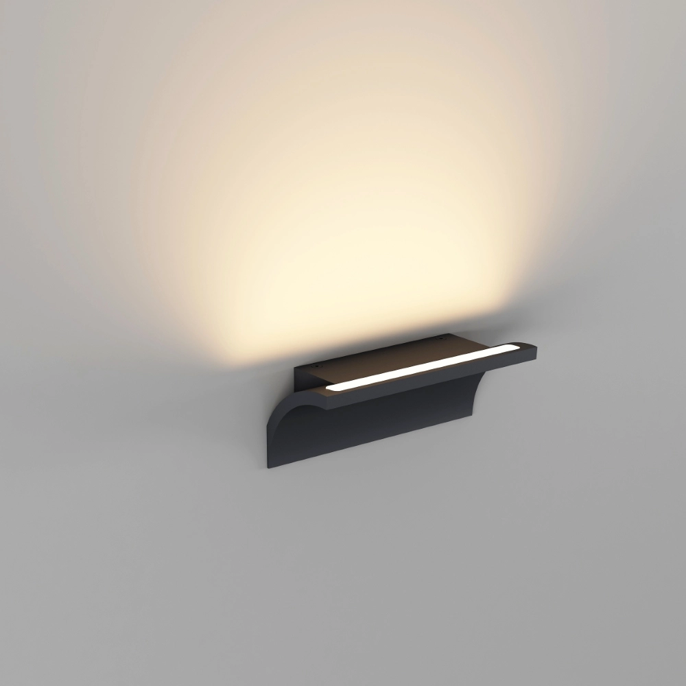 Indirecte wandlamp Malibu Up-down - zwart Artdelight 8720701104129