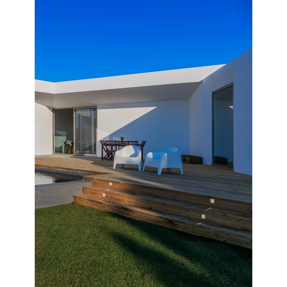 Inbouwlamp Aizen vierkant wit Lyora 5212017481443