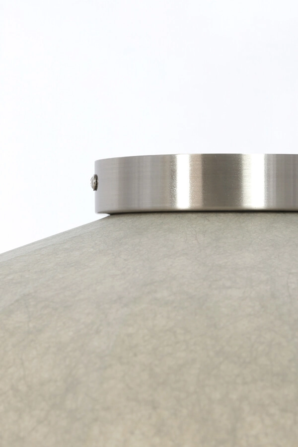 Japandi plafondlamp Fay Ø 50cm crème Light & Living 8717807760465