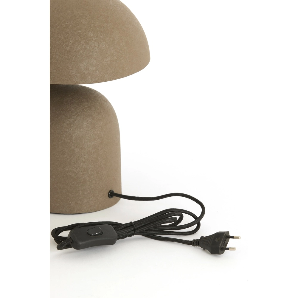 Schemerlamp Todd ovaal - mat donker bruin Light & Living 8717807818906