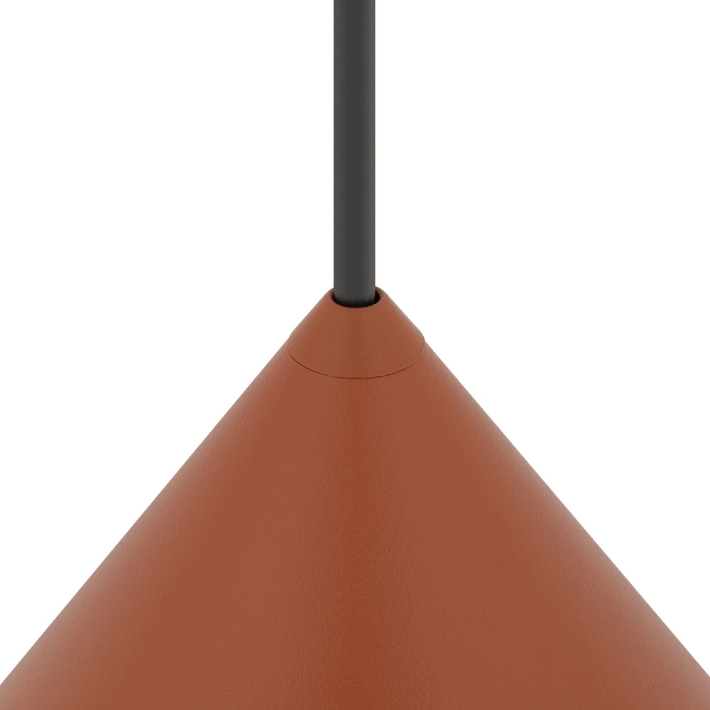 Design hanglamp Zenith terracotta Ø 35cm Lyora 5903139114868