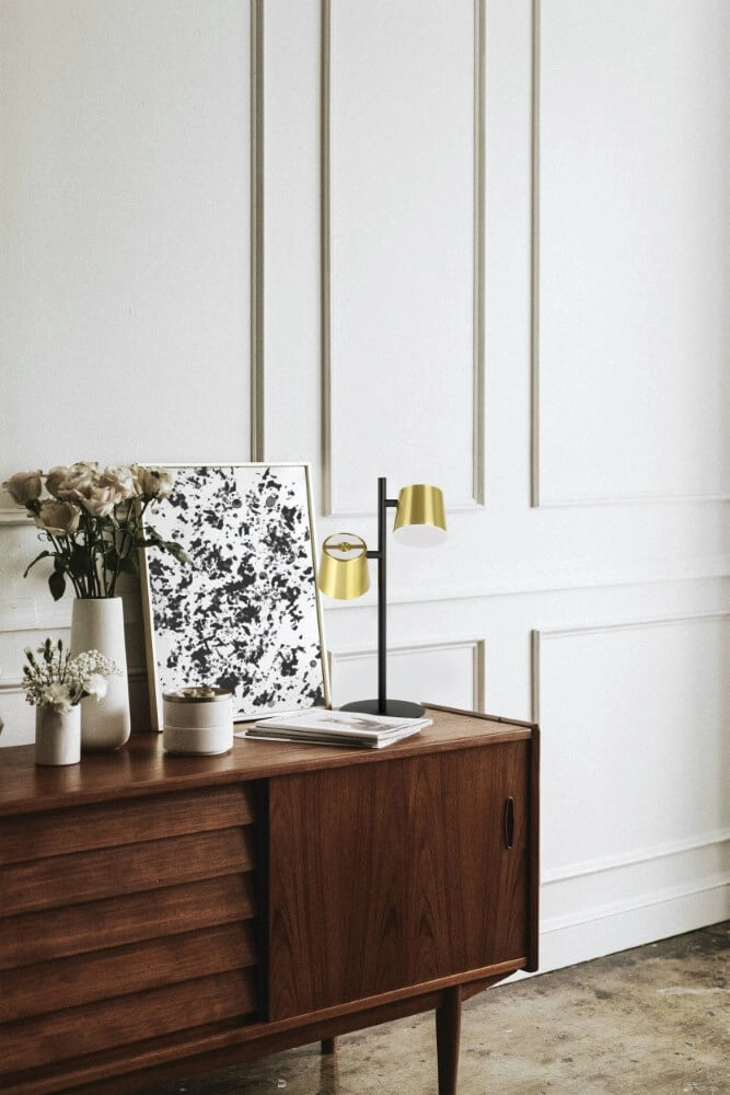 Zwart met gouden tafellamp Altamira Stars of Light 9002759399863