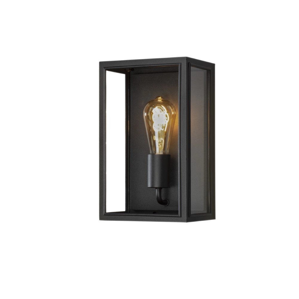 Zwarte buitenlamp Carpi