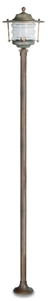 Staande lamp Onda L - verouderd messing